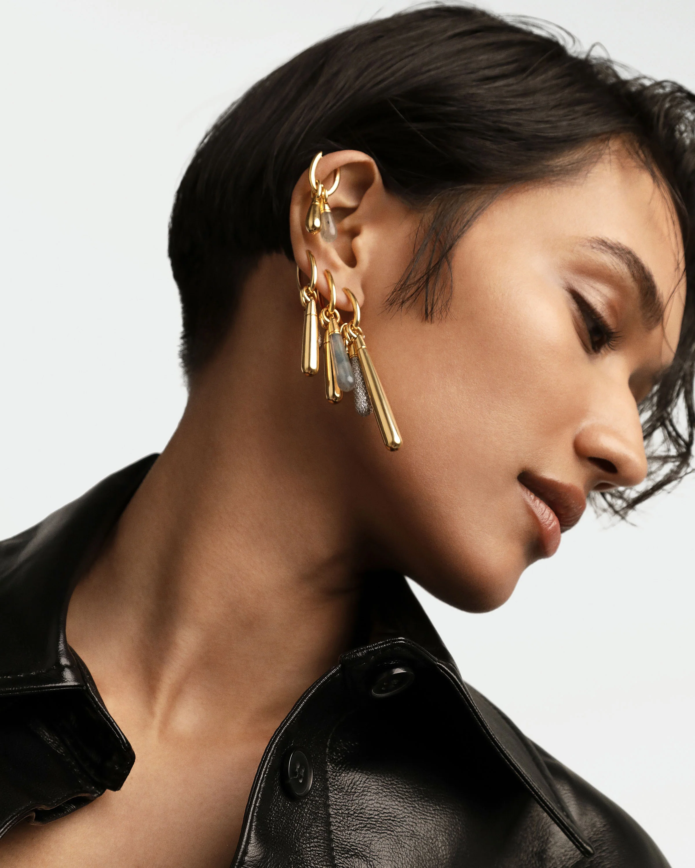 Labradorite Large Drop Pendant