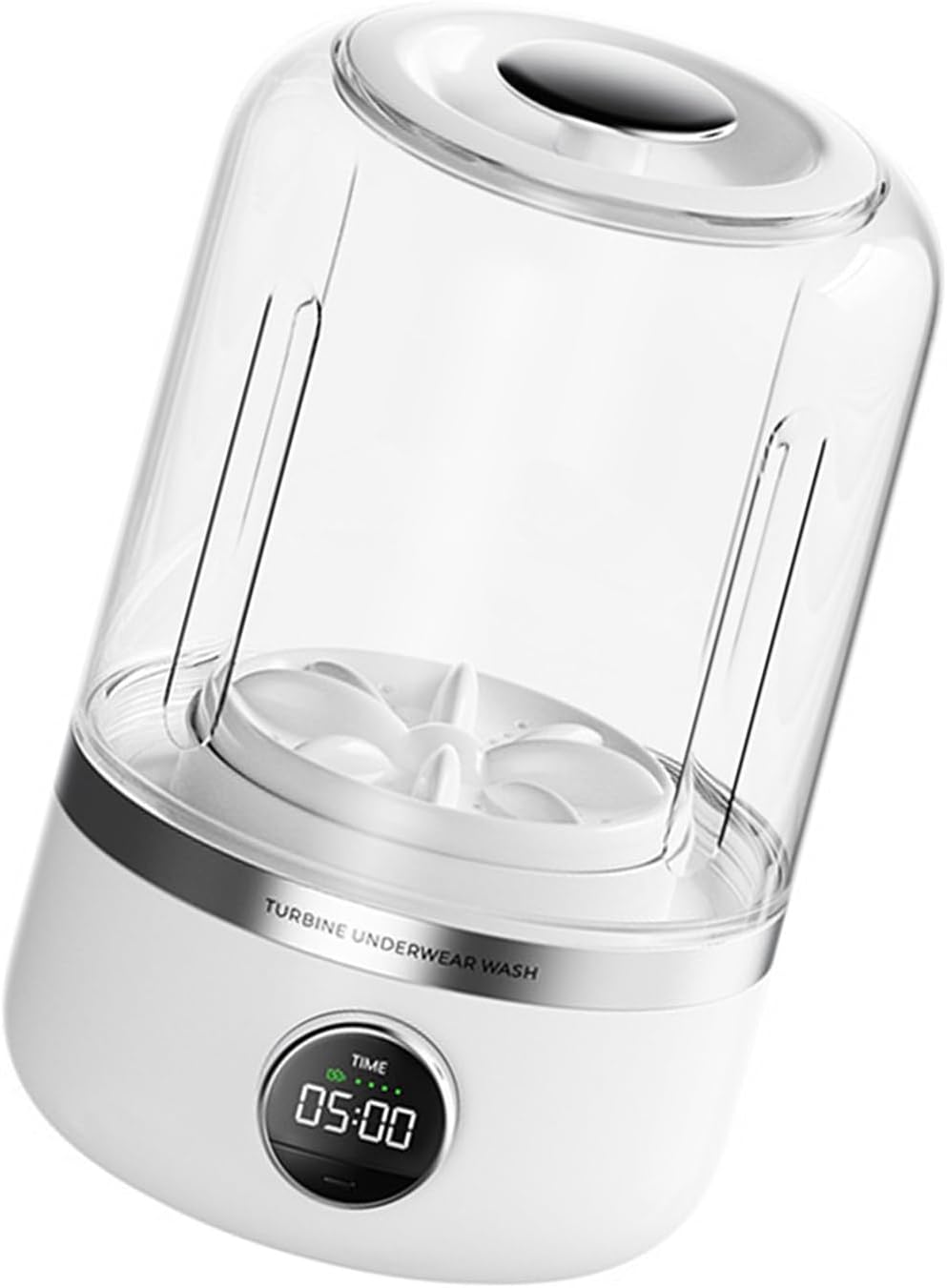 Cordless Miniature Laundry Machine Powerful Motor Lightweight Washer For Underwear Socks Small Garments Washing Machine Miniature Washing Cup For Backpacking