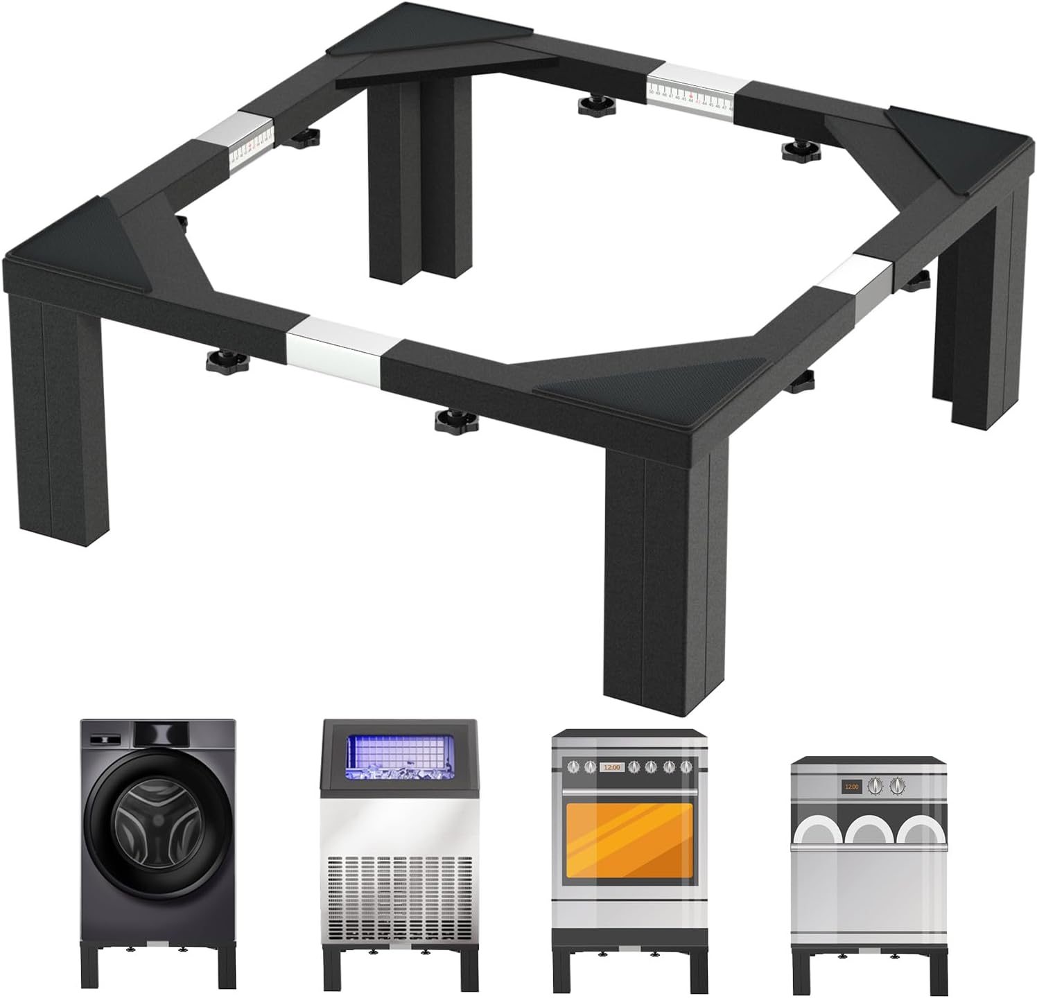 I'Ezonk Full size Heavy duty all steel Laundry Pedestal , 16