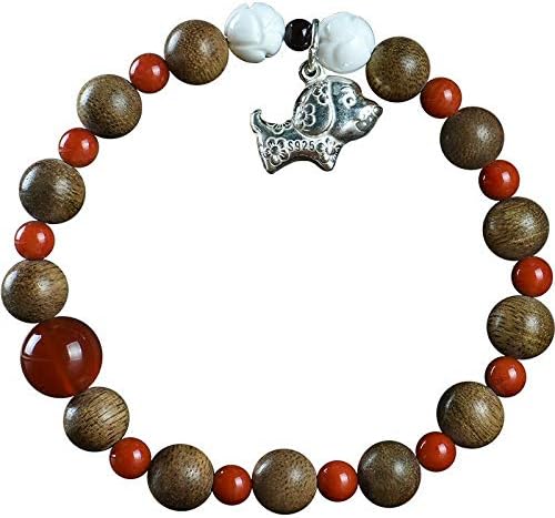 GLW Prayer Beads Malas Meditation Brunei Genuine Wild Agarwood Aloewood 7mm #4954