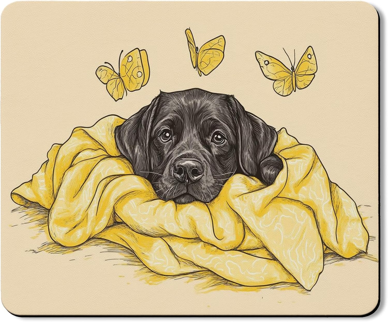 Butterfly Washer Dryer Top Protector Mat, Yellow Cute Butterfly Laundry Machine Dust Cover, Spring Floral Rubber Anti-slip Waterproof Washer And Dryer Mats for Laundry Room 20x24 Inch