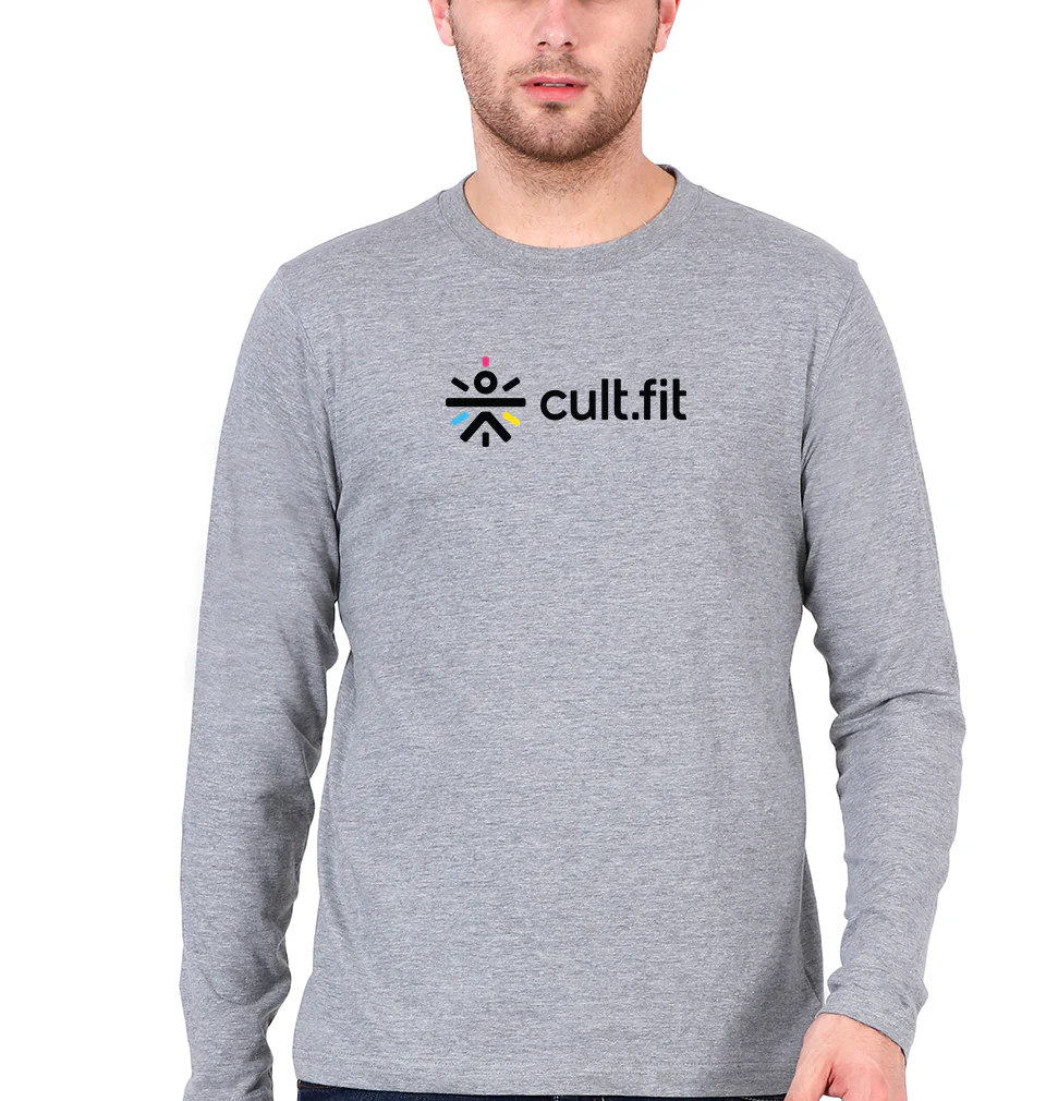 Cult Fit Full Sleeves T-Shirt for Men