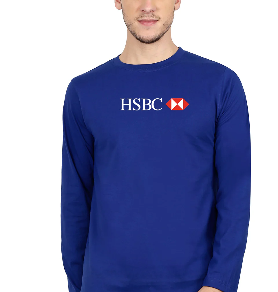 hsbc Full Sleeves T-Shirt for Men