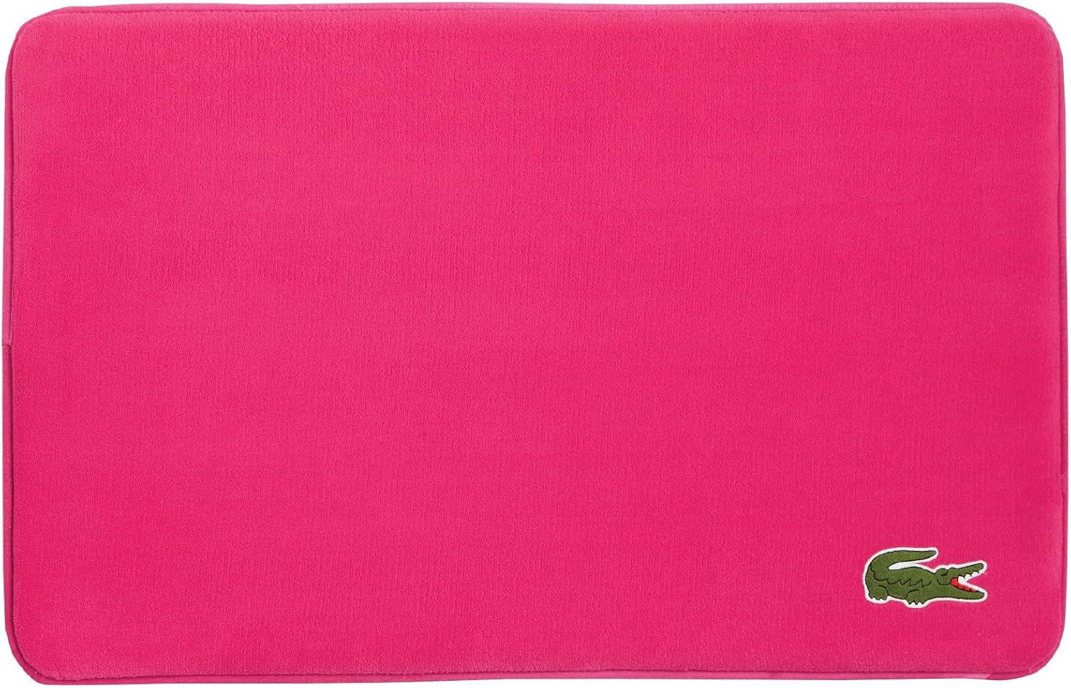 Lacoste Memory Foam Bath Rug – Ultra Soft Fleece Bathroom Mat with Embroidered Crocodile Logo, Super Absorbent, Non-Slip Backing, Machine Washable, Plush & Stylish 19