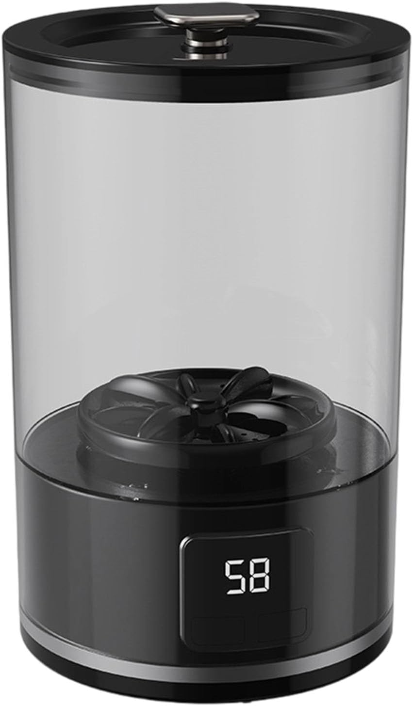 Portable Small Washing Machine 3000mAh Cordless Washer Underwear Cleaner for Socks Travel Camping Apartment Use