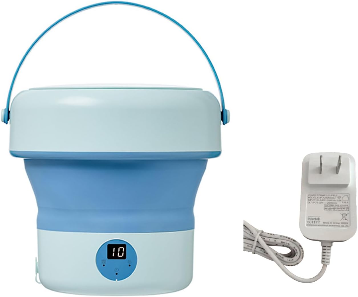 Efficient Foldable Washing Machine For Apartments And Travel Miniature Clothes Washer Space Saving Garment High Capacity Portable Washer