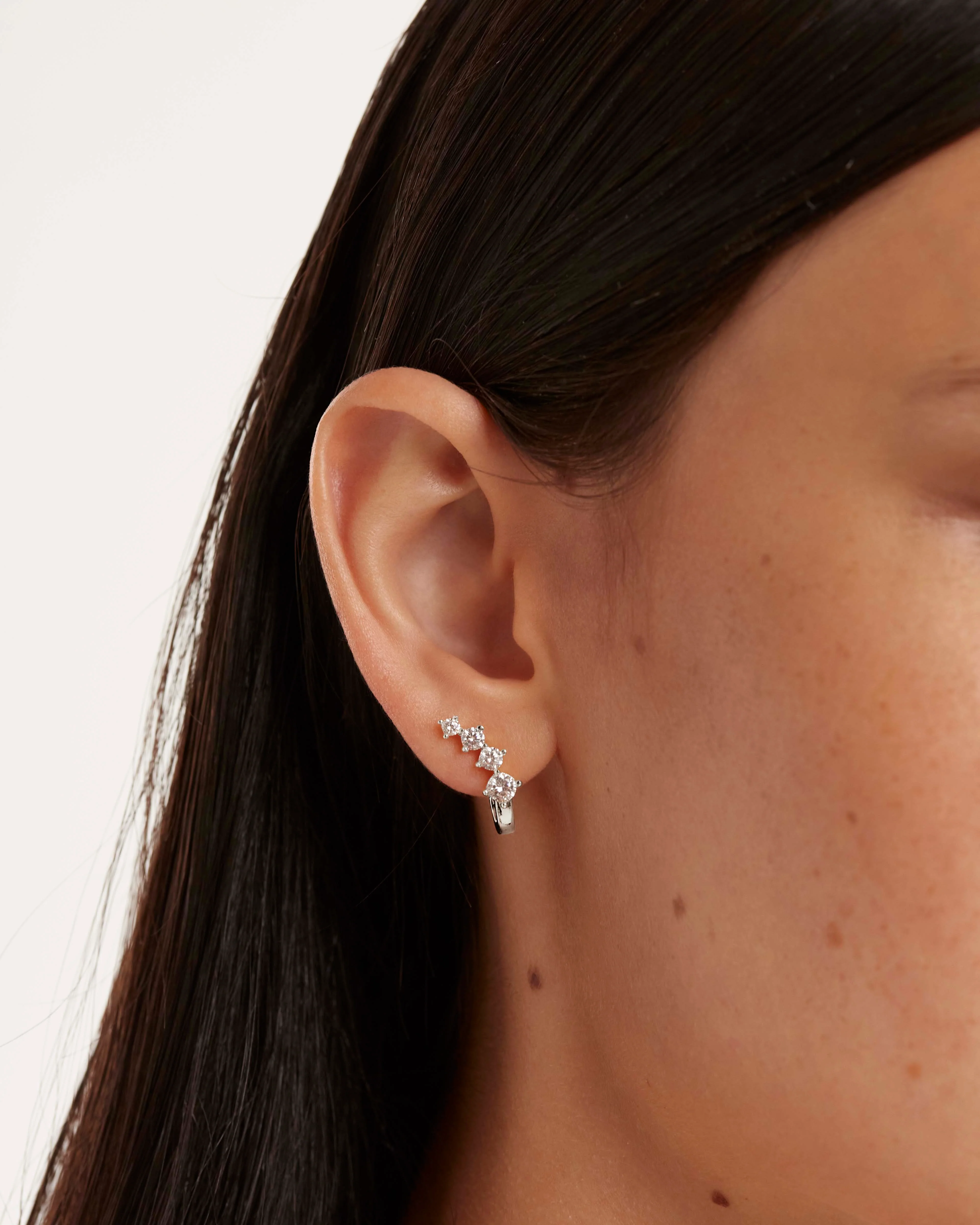 Lena Silver Earrings