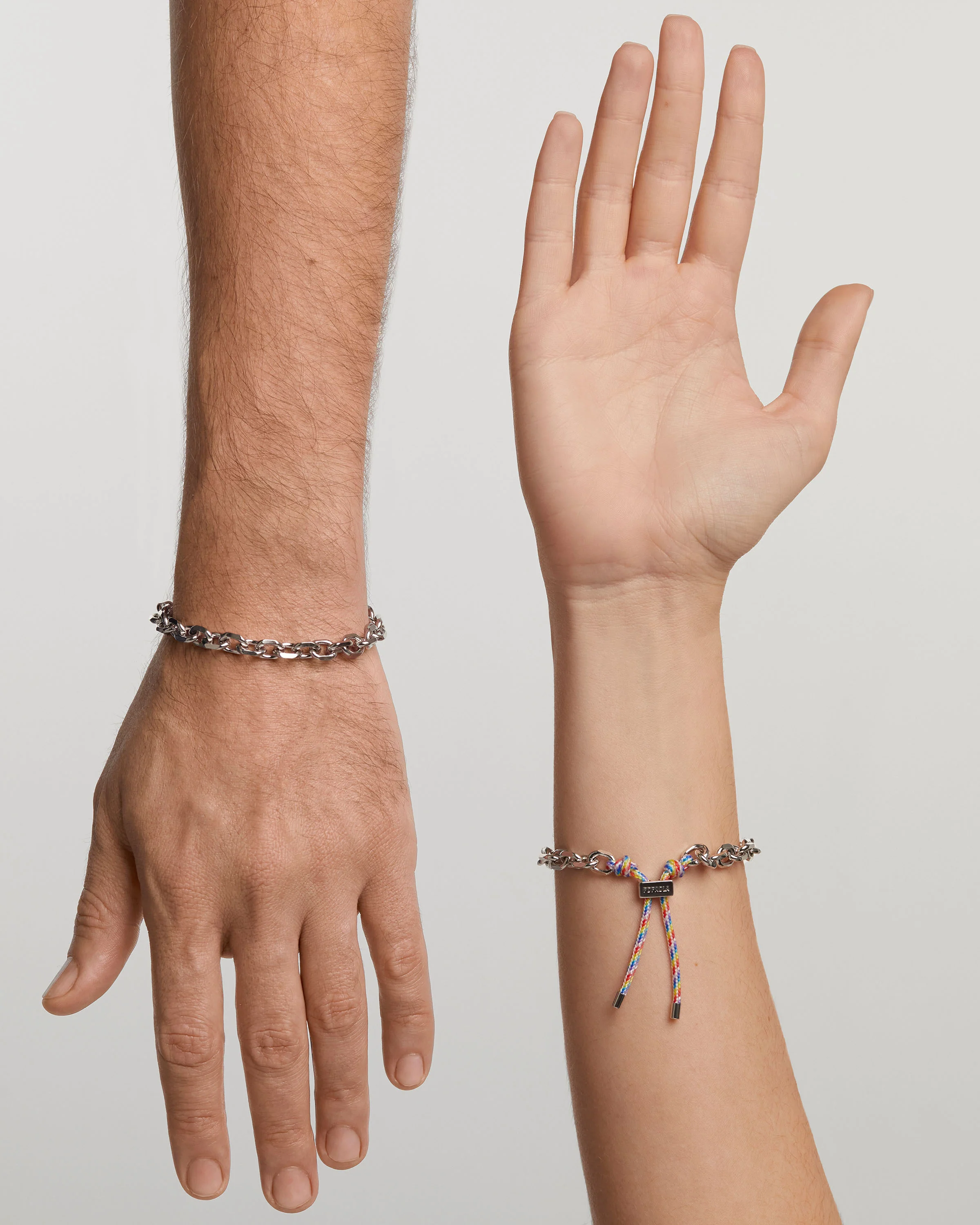 Prisma Essential Rope and Chain Bracelet