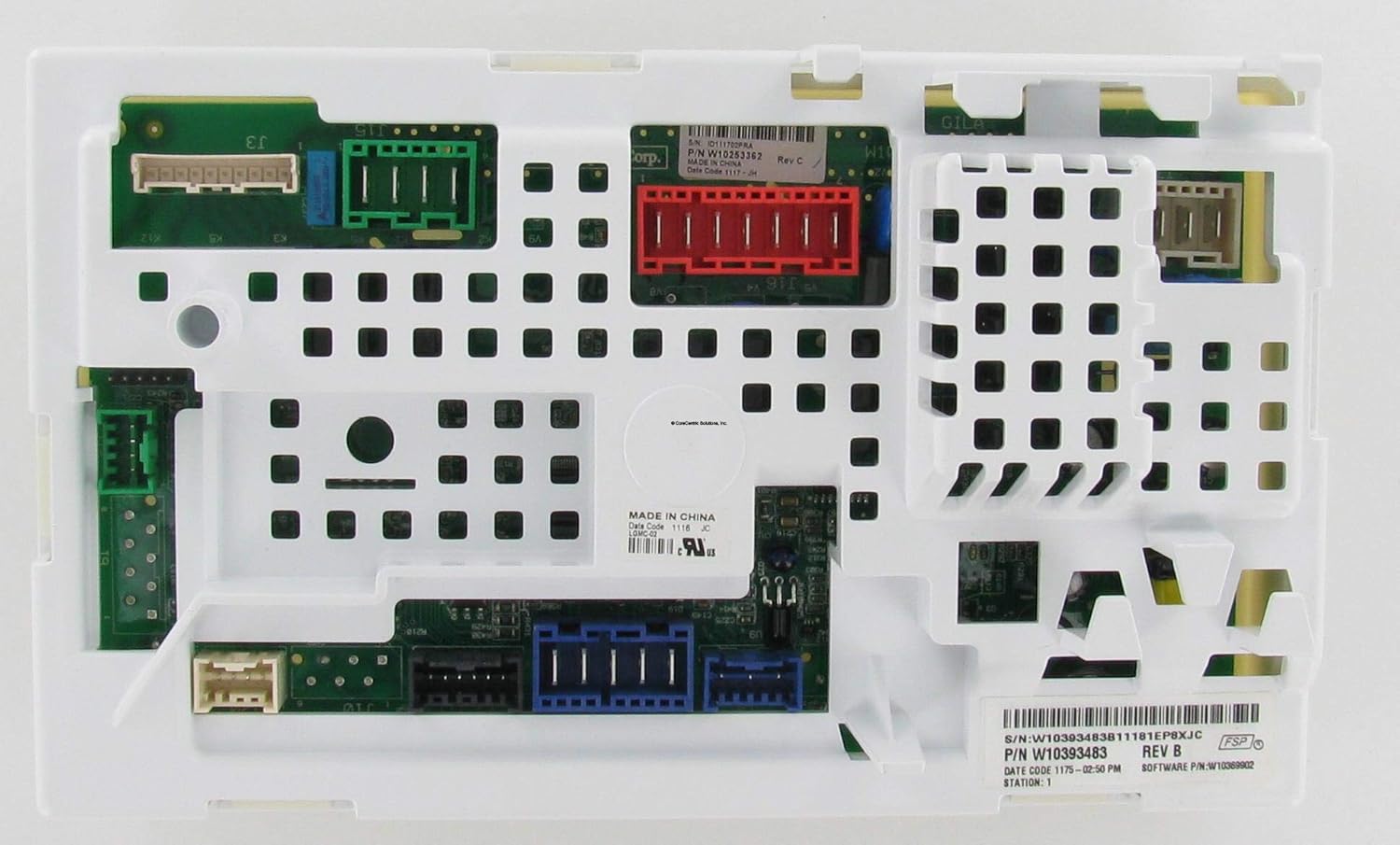 CoreCentric Remanufactured Laundry Washer Electronic Control Board Replacement for Whirlpool W10393483 / WPW10393483