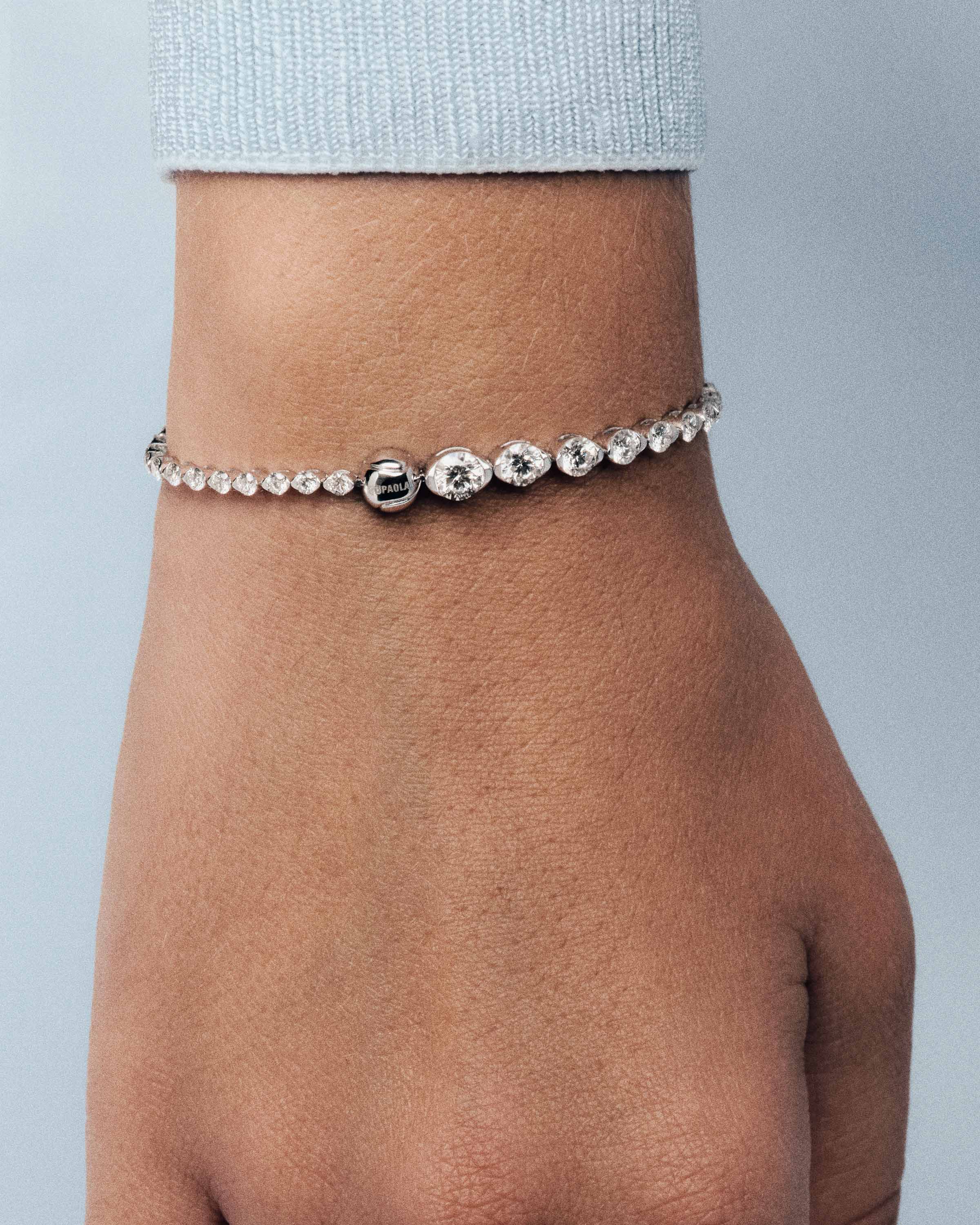 Smash tennis bracelet