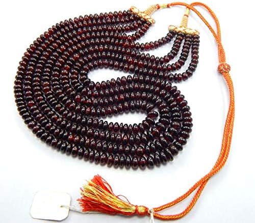 garnet beads, 6x11 mm rondelles garnet rondelles red gemstone beads, january birthstone 4 strand