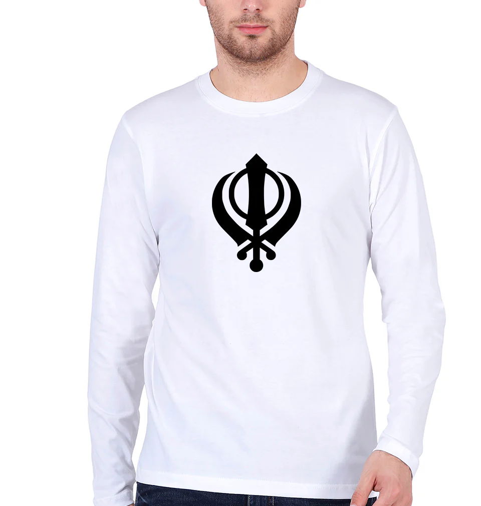 sikh Full Sleeves T-Shirt for Men