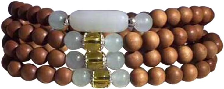 Mascot Wooden Crafts Wood Carving Art Wood Decoration Artwork 老山檀香DIY佛珠手串手链 多种规格多种款式油润手颗味馨香送礼款(DIY田玉翠)