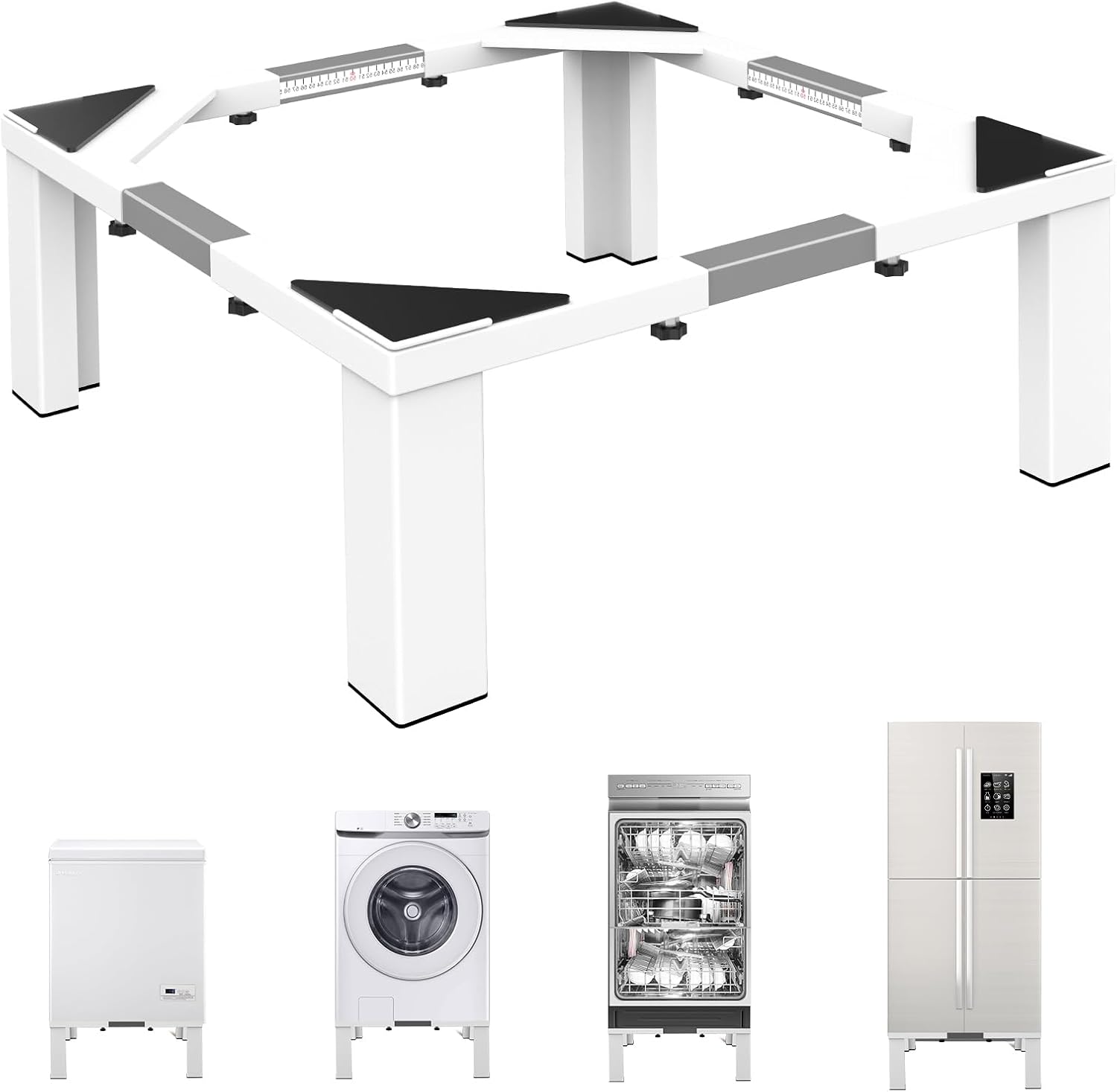 Heavy-Duty All Steel Universal Laundry Pedestal 12