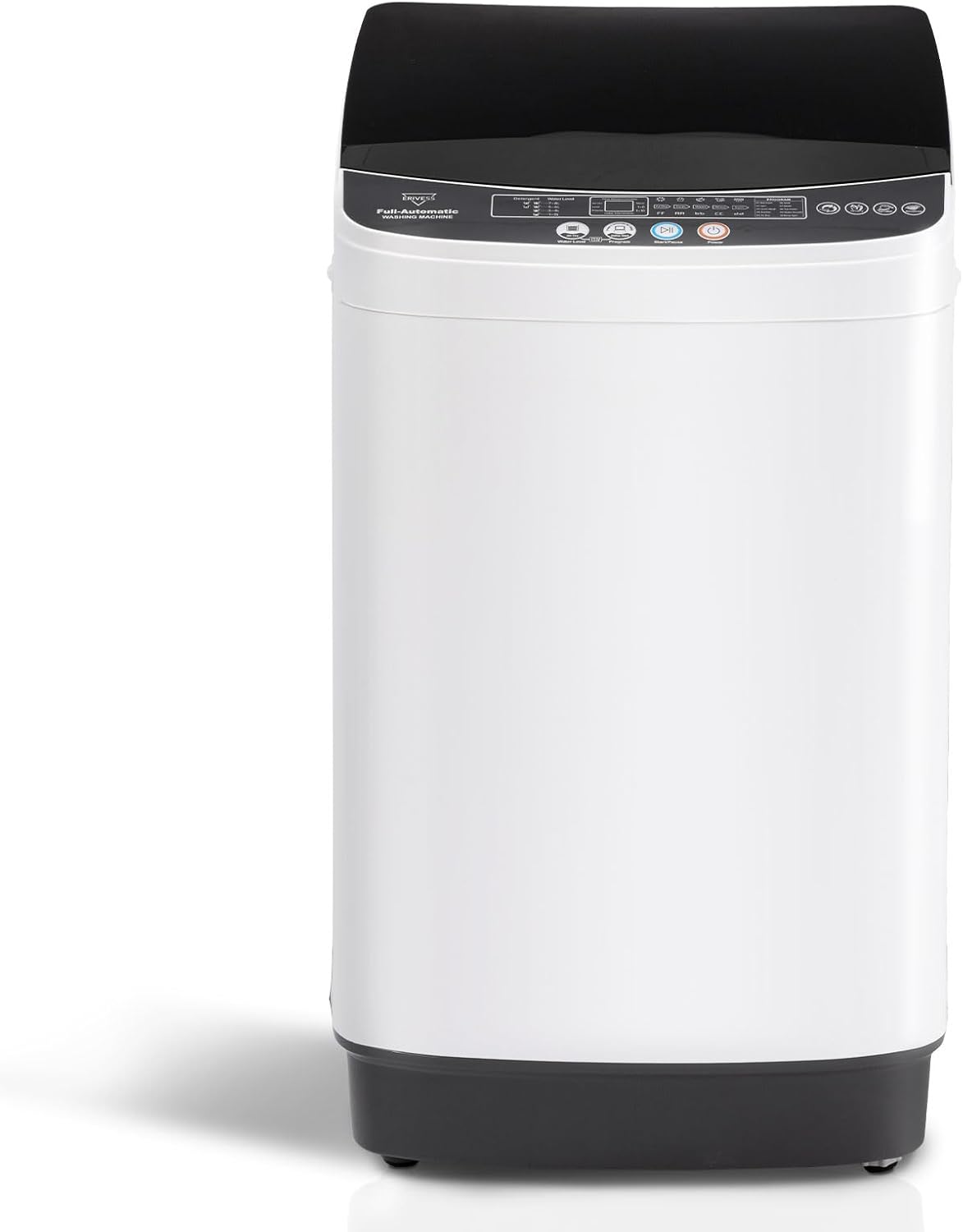 Portable Washing Machine, 32lbs Twin Tub (20lbs Washer + 12lbs Spinner) with 10 Hangers and Drying Rack, Semi-Automatic Compact Washer for Dorms, Apartments, RVs, Camping