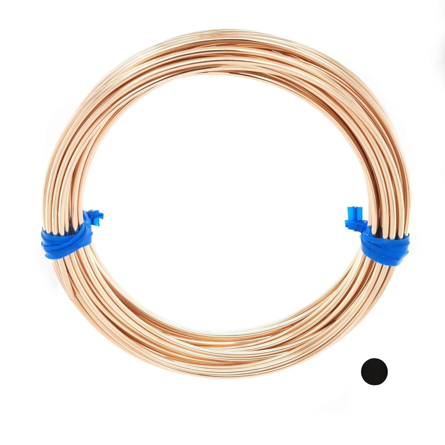 12 Gauge, 14/20 Yellow Gold Filled Wire (Round) Dead Soft 14K Gold Filled Made in USA - 1 Ounce (3FT) by CRAFT WIRE