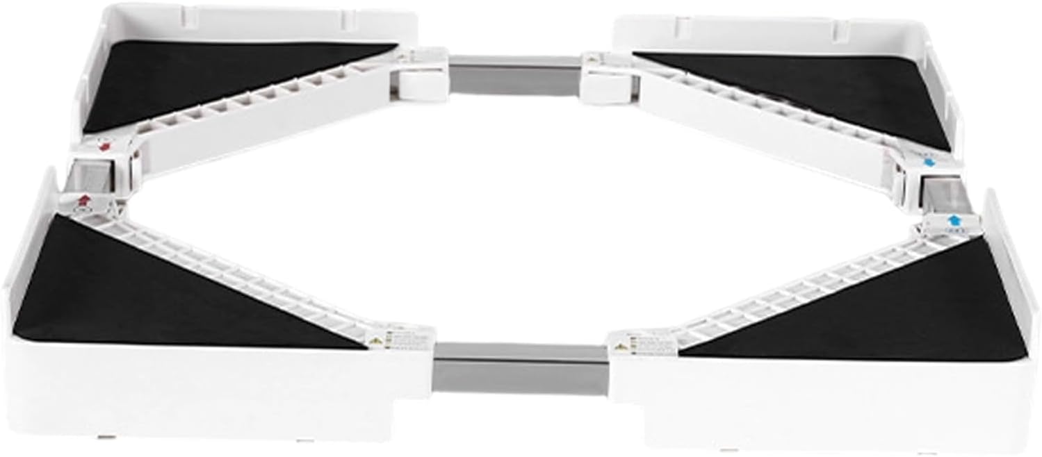 Washer And Dryer Pedestals – Stackable Universal Household Rack Stand, Adjustable Heavy-Duty Appliance Riser Base | Stable Vibration-Reducing Support For Laundry RV Room Shower Balcony Patio Bathroom