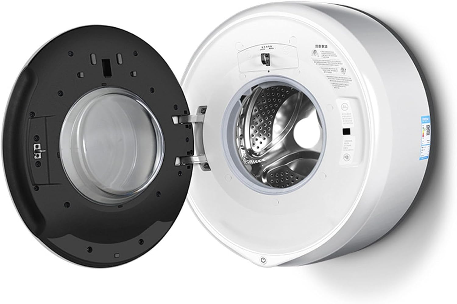 Electric Compact Portable Laundry Dryer, 3.2kg Capacity Fully Automatic Compact Washer, 28/38 Wash Programs Laundry Washer (38 Modes)