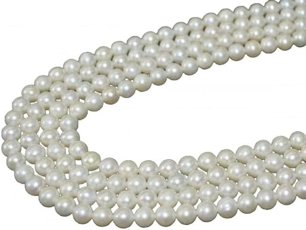 Natural Exotic Fresh Water Pearl Smooth Rondelle Beads 6.50 mm Approx, 8 inch lot of 10 Strands CHIK-STRD-94960