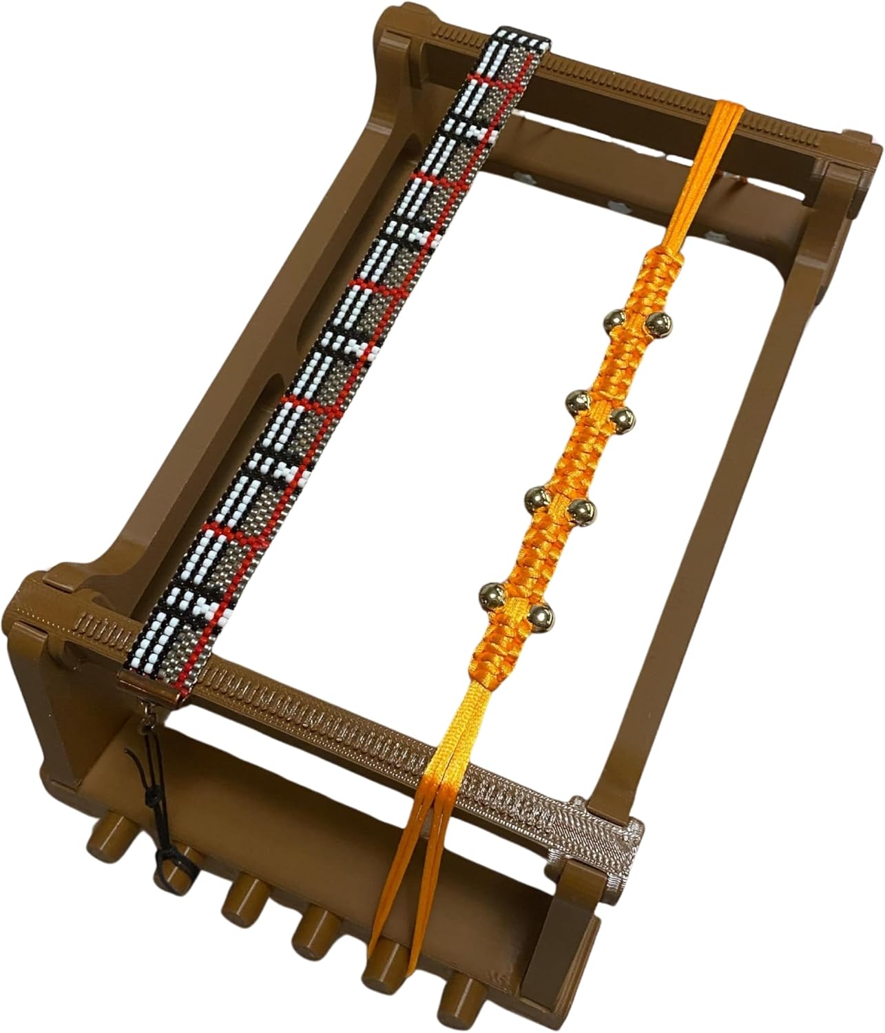 zytera Bead Loom Weaving Set with Accessories and Guide - 6.5 in (16.5 cm) Weaving Area