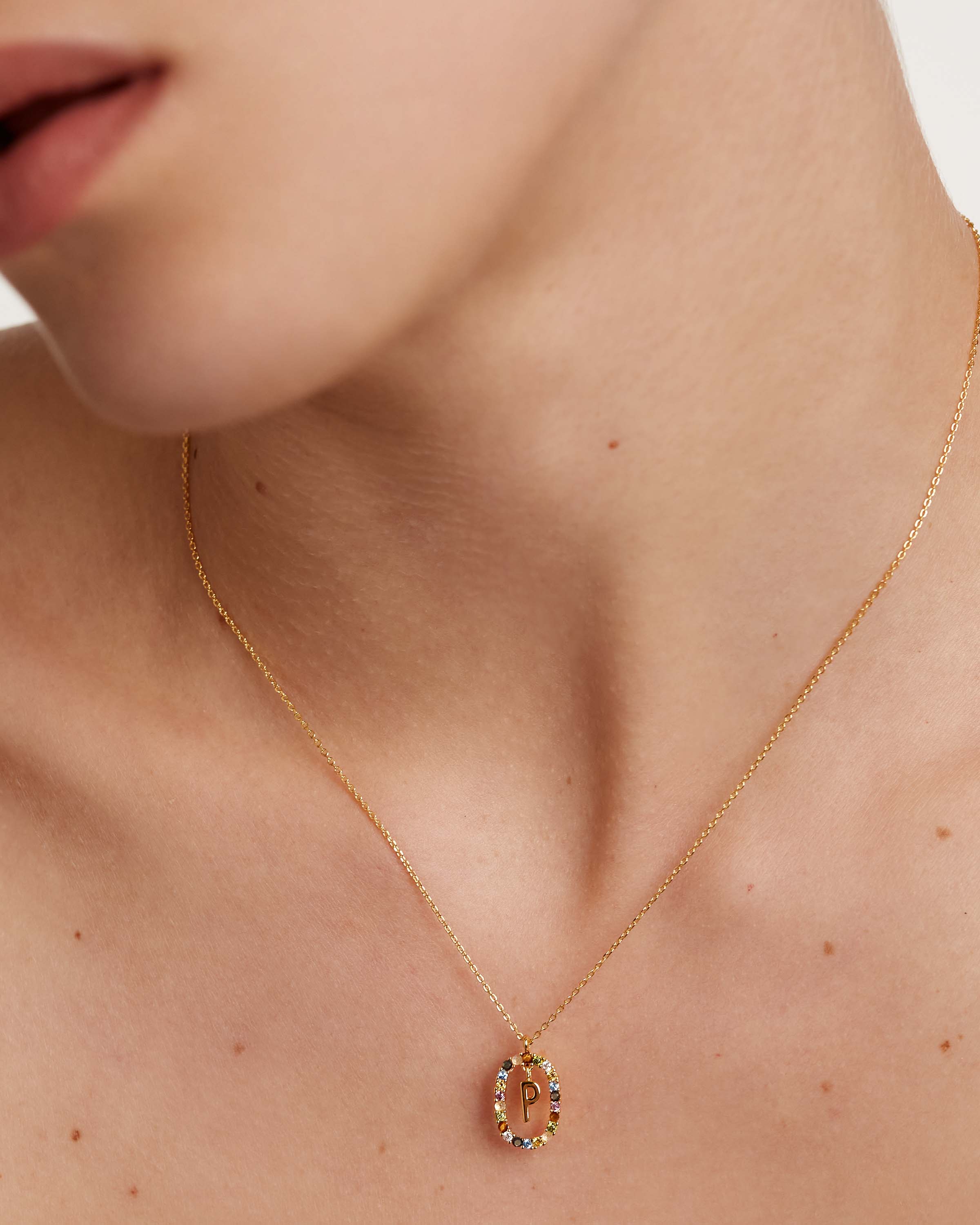 Letter P Necklace