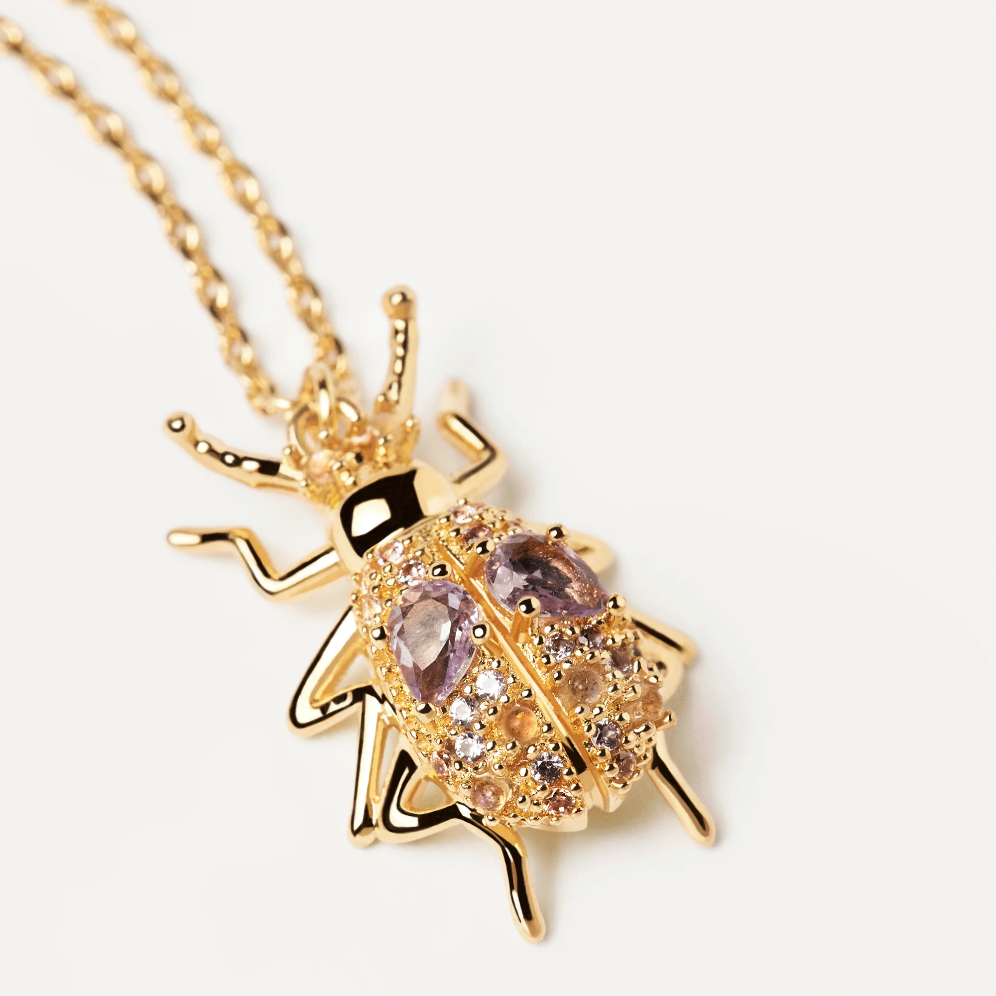 Wisdom Beetle Amulet Necklace