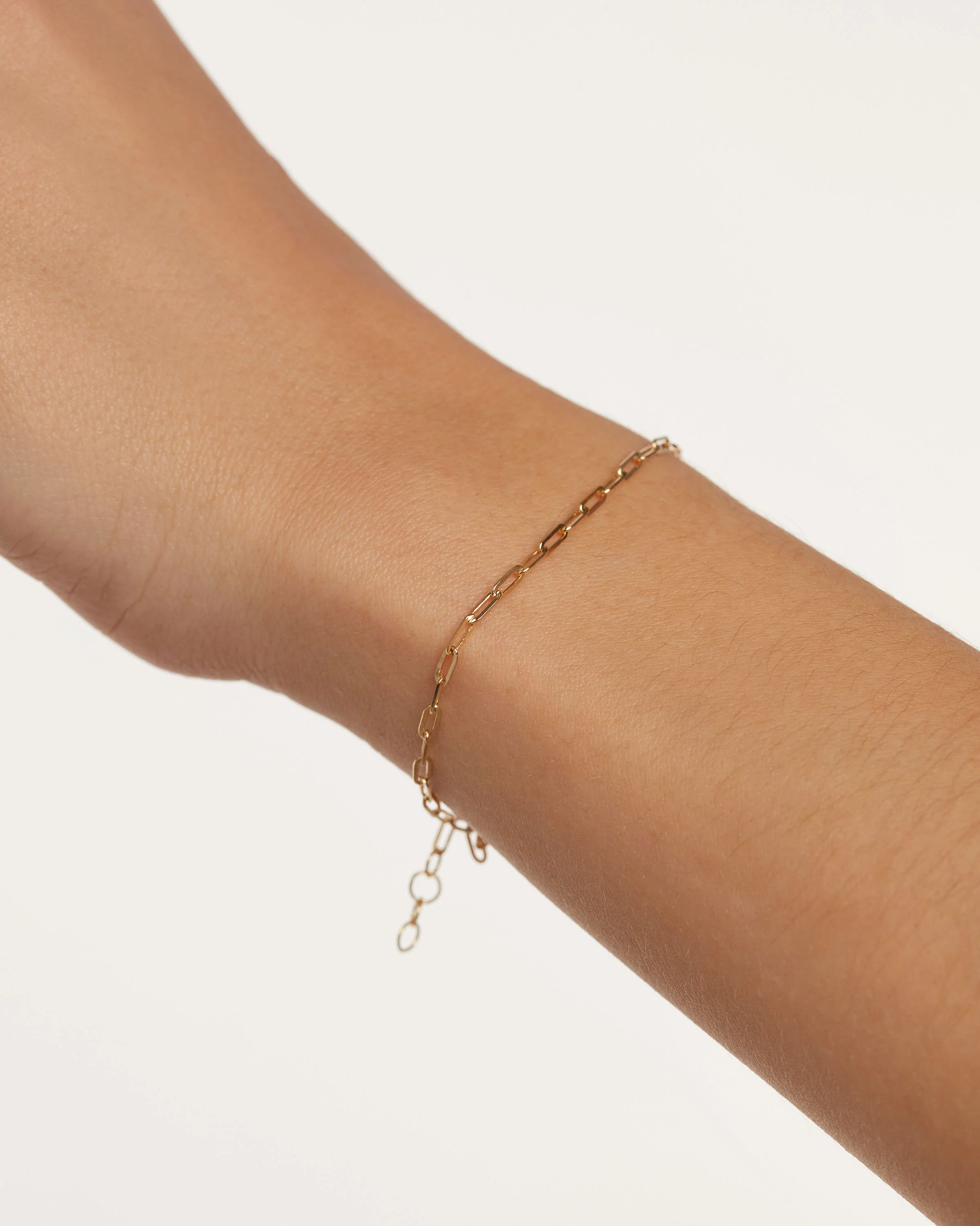 Gold Cable Chain Bracelet