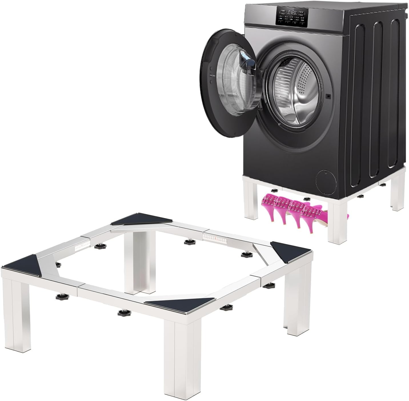 Heavy Duty Stainless Steel Laundry Pedestal - 12