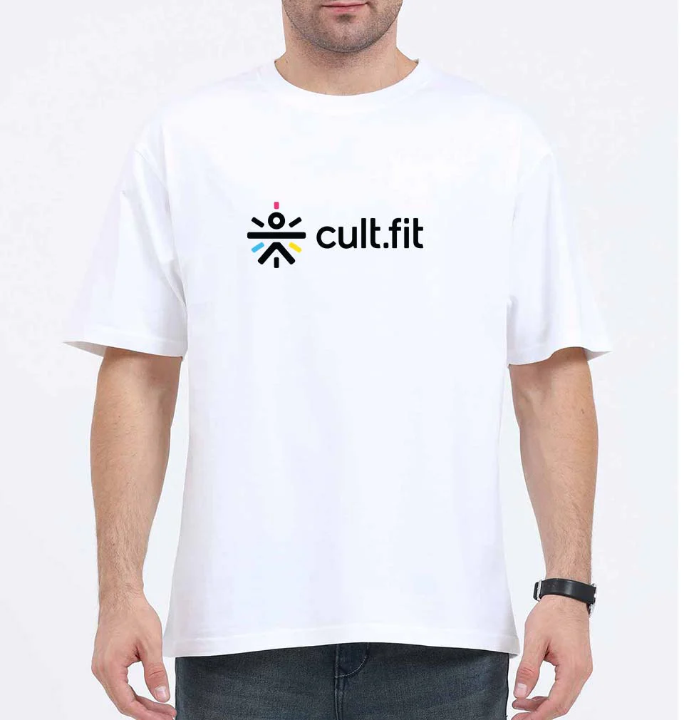 Cult Fit Oversized T-Shirt for Men