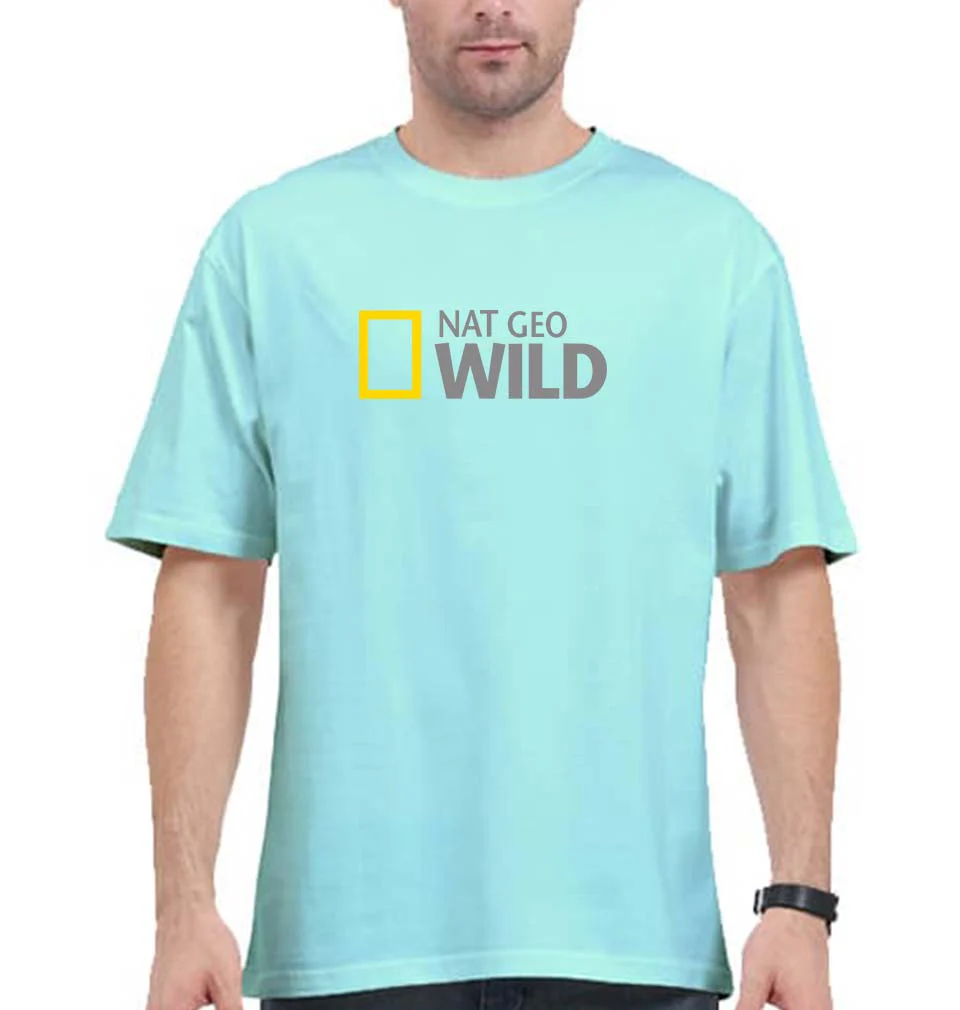 National Geographic Wild Oversized T-Shirt for Men