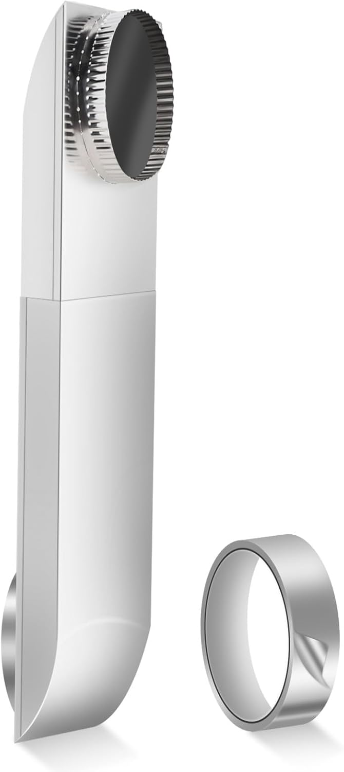 OEM Periscope Dryer Vent Kit Adjustable Telescoping 4 Inch Stainless Steel Low Profile Duct (12