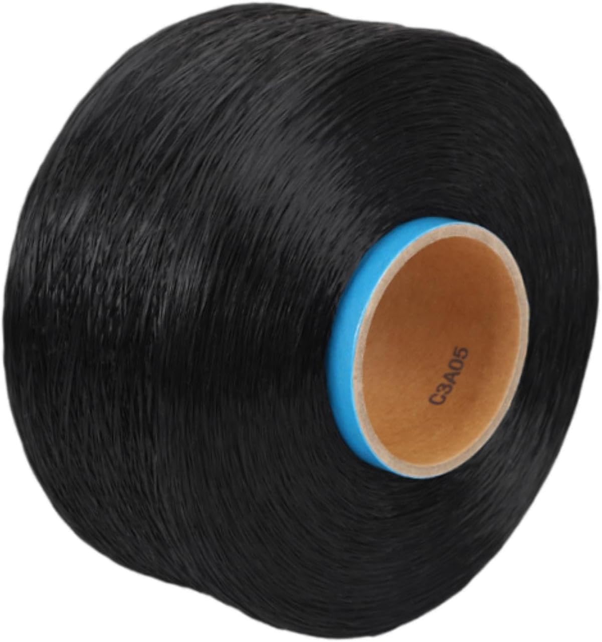 Elastic String Elastic Bracelet String Cord Black Large Roll Bead Cord Spandex String for Craft Supplies DIY Braided Necklace, 0.23mm 11000m