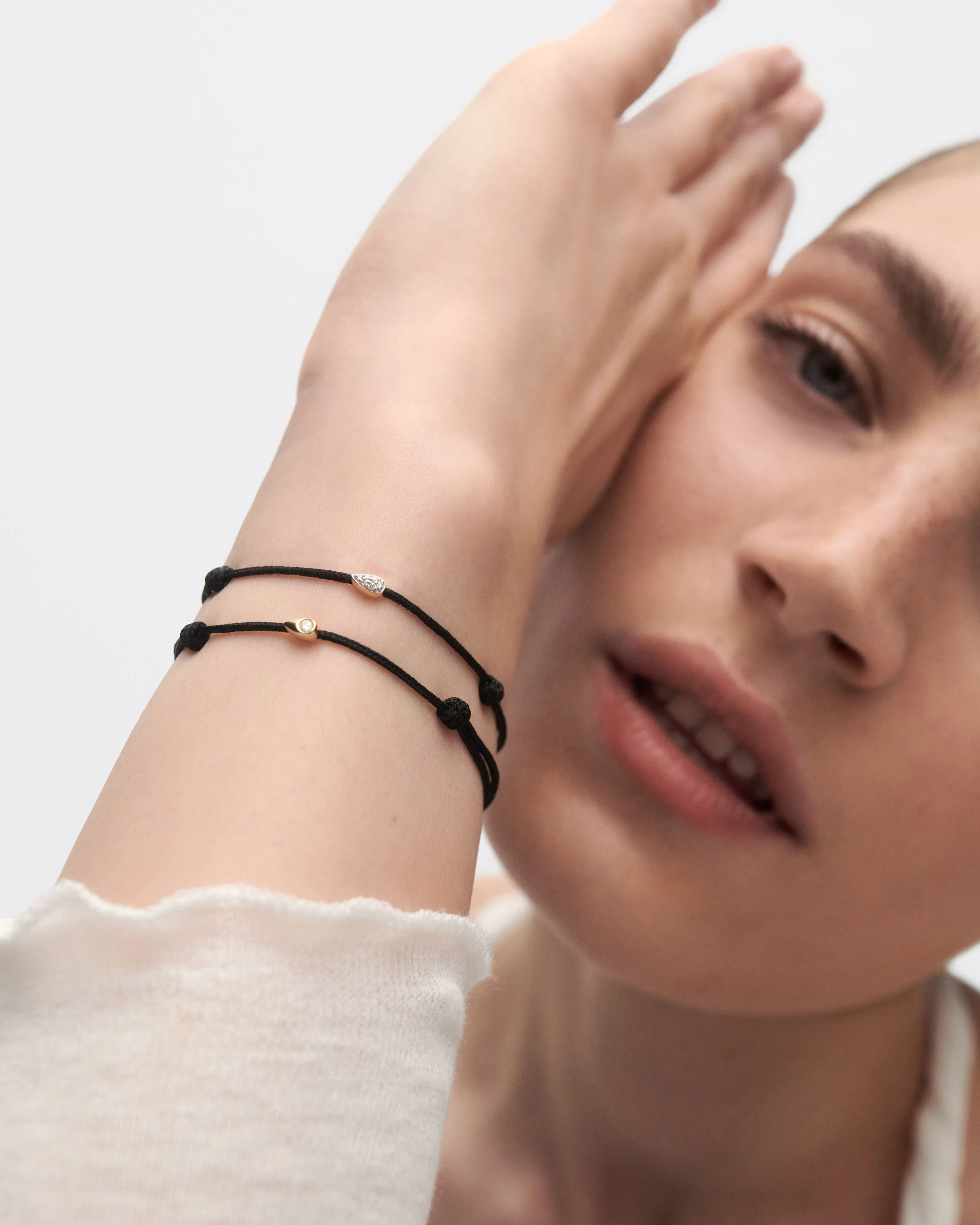 Lia Diamond cord bracelet