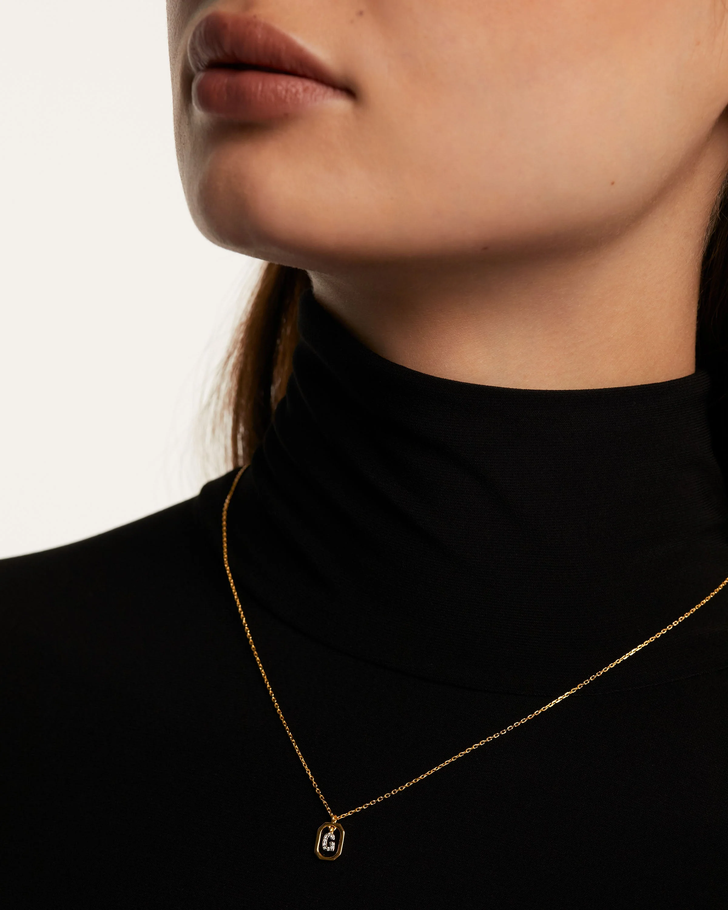 Mini Letter G Necklace