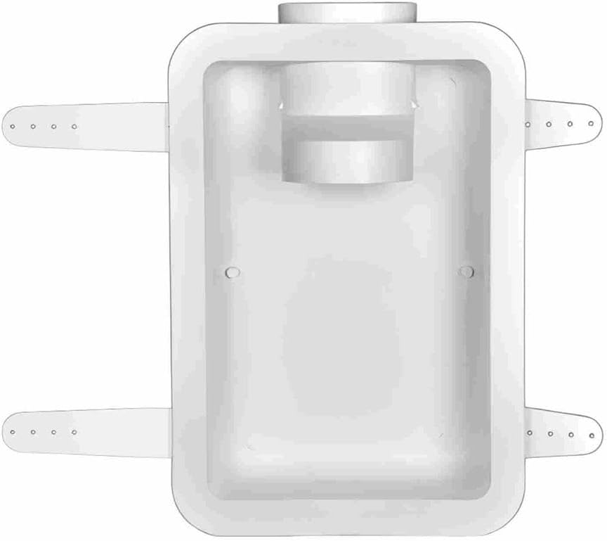 DRB4XZW Recessed Dryer Vent Box - for Dundas Jafine White Dryer Wall Box Replacement