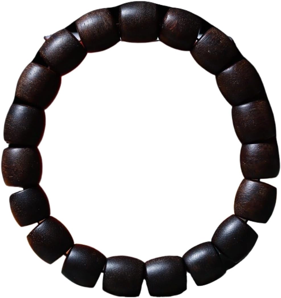 Agarwood 10mm Brunei Black Chess Agarwood Sinker Grade Strings Buddha Beads Rosary Beads