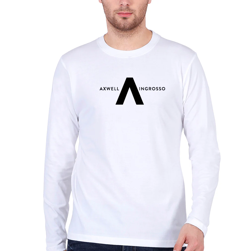 Axwell & Ingrosso Full Sleeves T-Shirt for Men
