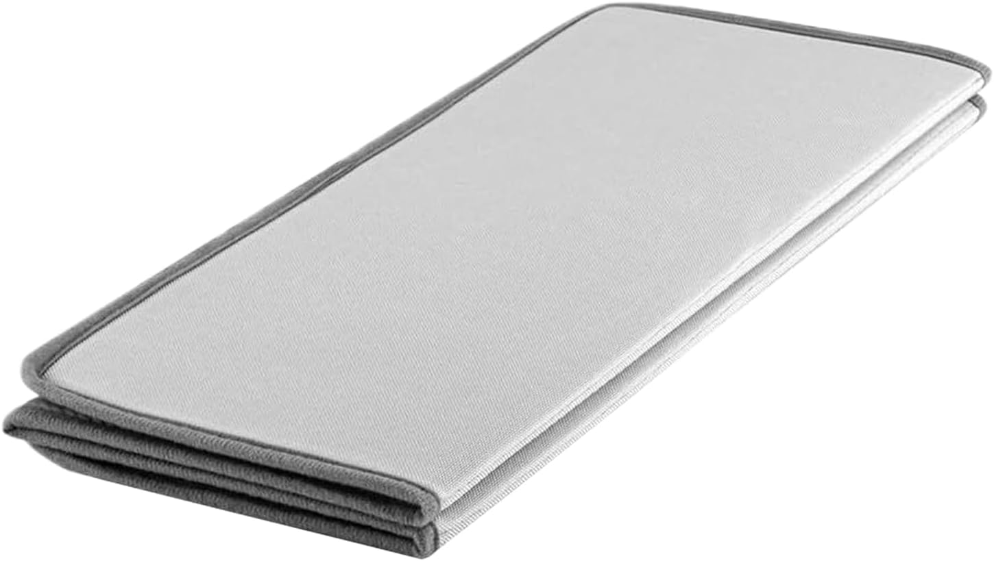 Steam Iron Board - Vertical Foldable Mat - Convenient Space-Saving Clothes Steamer - for Dorm Home Workplace Closet Routine Apartment Laundry Hotel Travel Outdoor