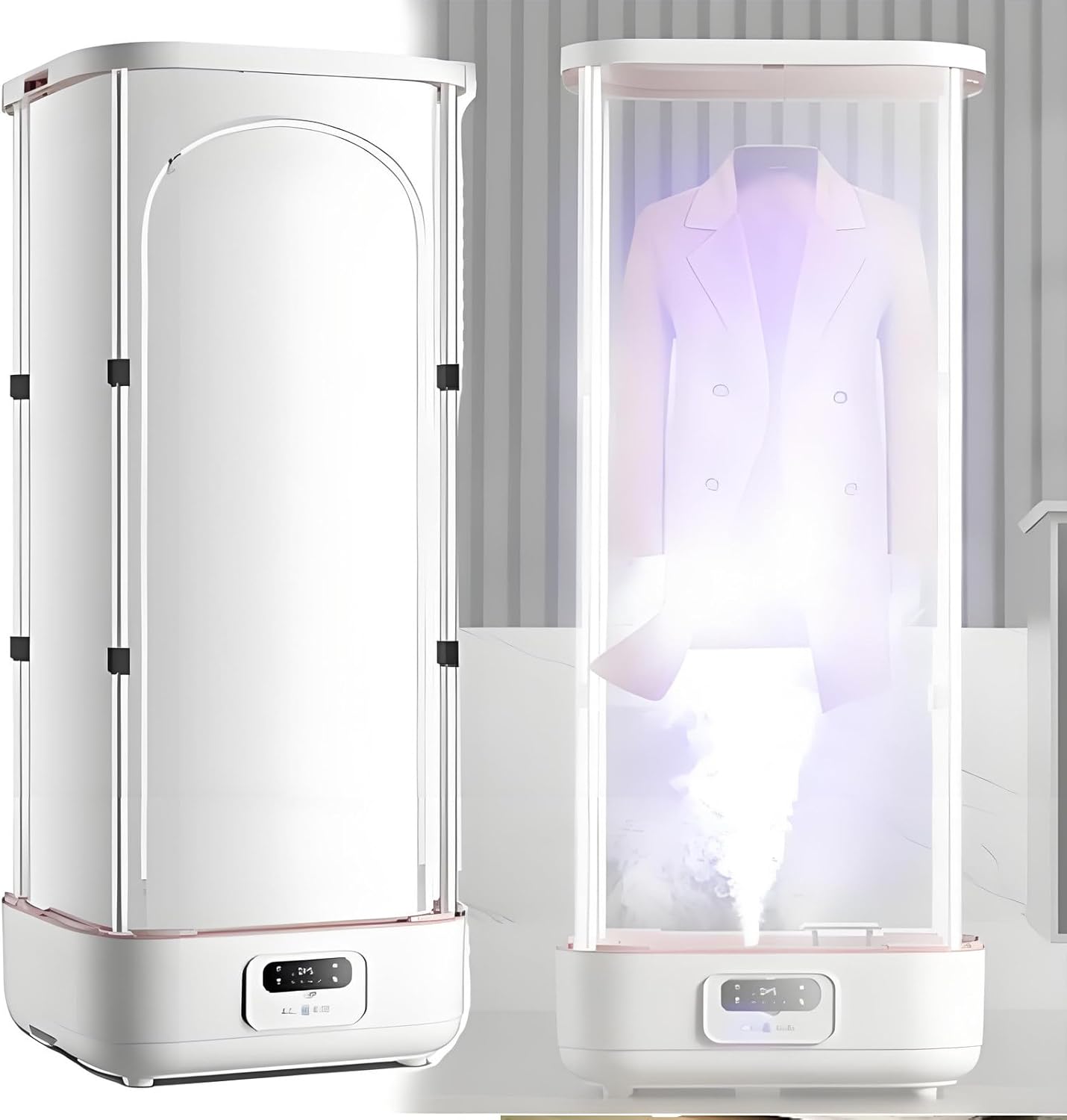 Upgraded Garment Steamers - Vertical Steam Iron 900w Automatic Wireless/Steam Closet/Folding Clothes Machine, Control Electric Clothes Drying Rack,for Clothes & Fabric