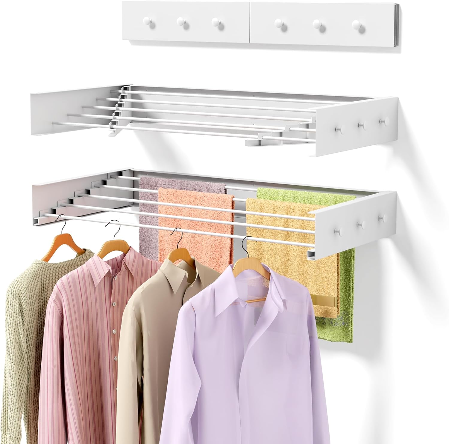 Upgrade Laundry Drying Rack, 31.5