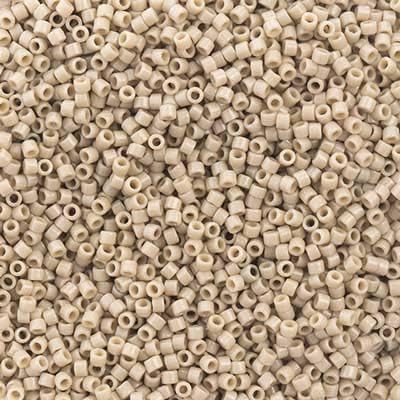 Miyuki Delica 11/0 - Duracoat Opaque Dyed Macroon Grey DB2364-250gms Bag of Japanese Glass Beads Bulk Bag of Japanese Glass Beads