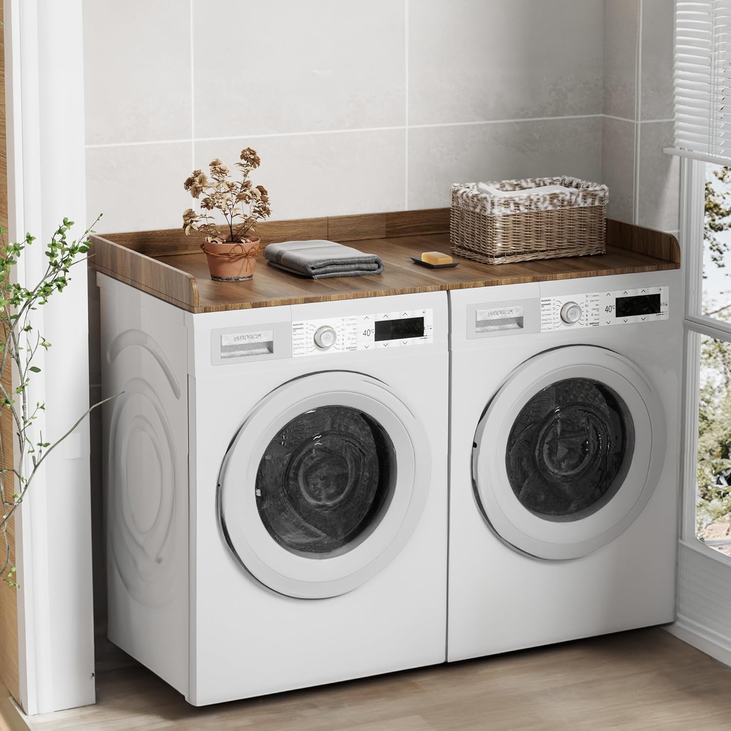 Foldable Washer Dryer Countertop, 27.5