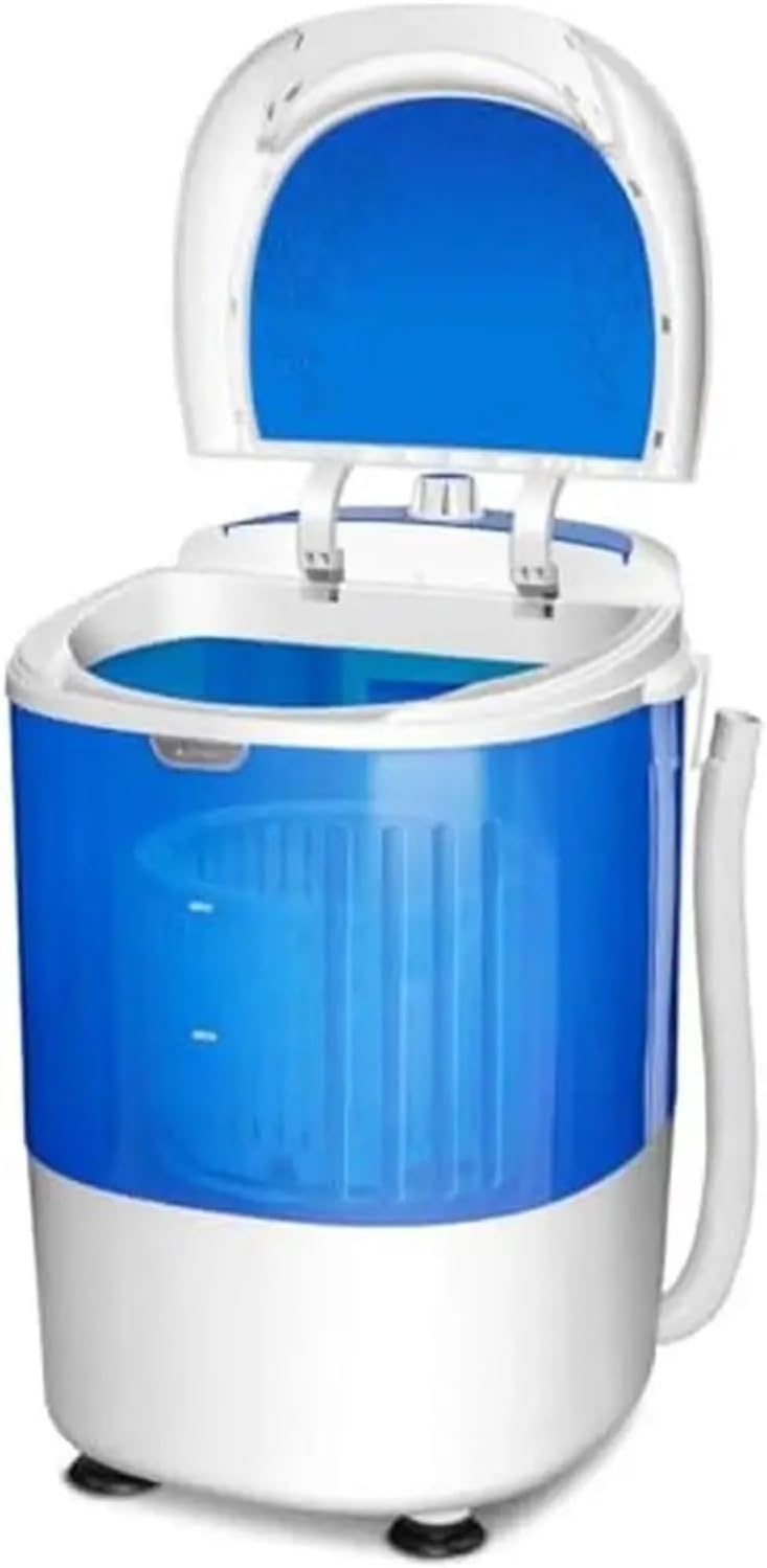 Compact Laundry. Portable Compact Mini Washing Machine With Spin Dryer Washing Capacity Energy Saving Design Single Tub Washer Spin Basket .Portable