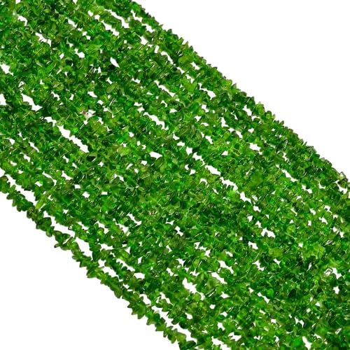 Natural Chrome Diopside Gemstone Fancy Uncut Beads 4X3 mm 10 Strand 34