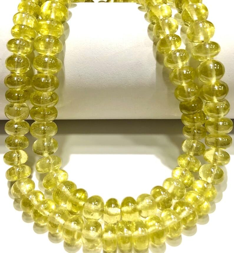 Natural Zircon rondelle soomth Beads 7x8mm 18 inch Long String Jewelry Making Gemstone Beads for Necklace Bracelet