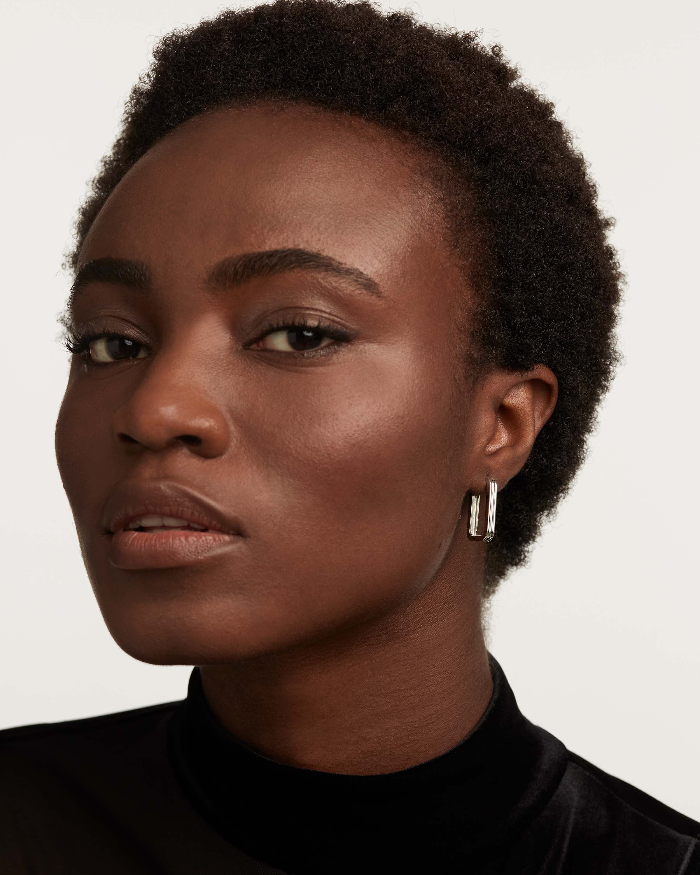 Super Nova Silver Earrings