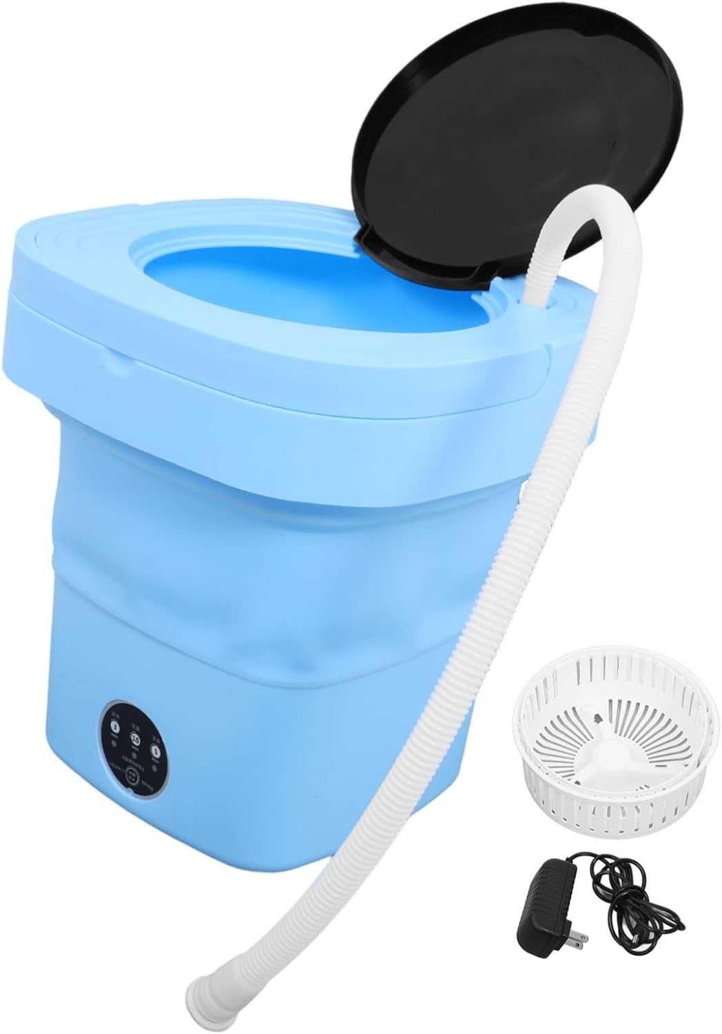 Small Load Electric Washing Machine Foldable Laundry Machine for Rv Camping