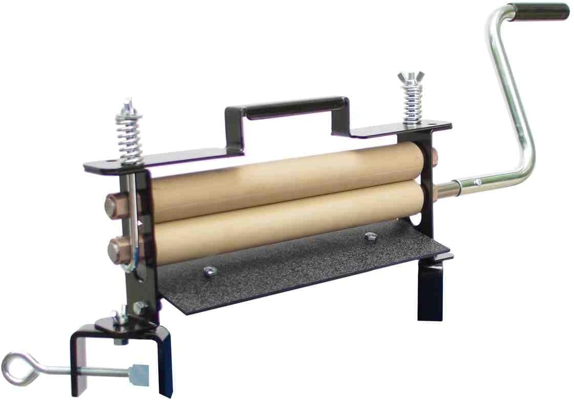 The Great American Wringer Co - Model Black Coated Steel Tan Rollers - Hand Wringer - Made in USA