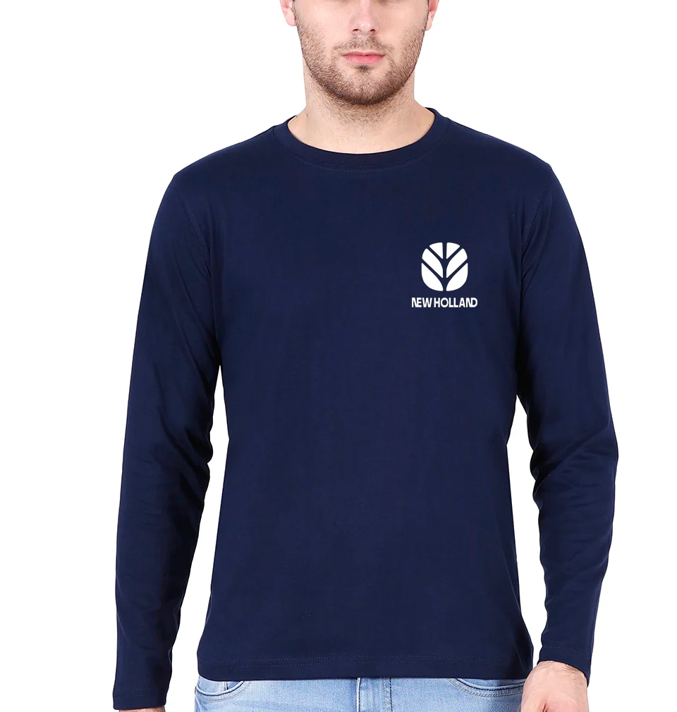 New Holland Full Sleeves T-Shirt for Men