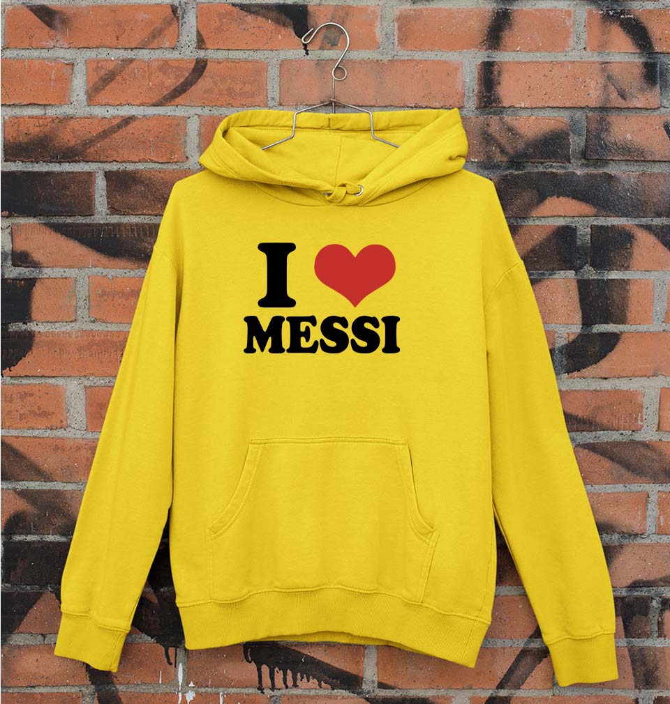 I LOVE MESSI Hoodie for Men/Women